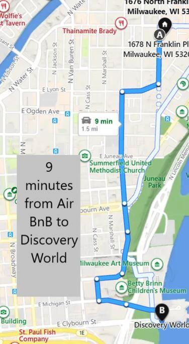 Tucked Away Off Brady - 4 Beds Apartment Milwaukee Ngoại thất bức ảnh